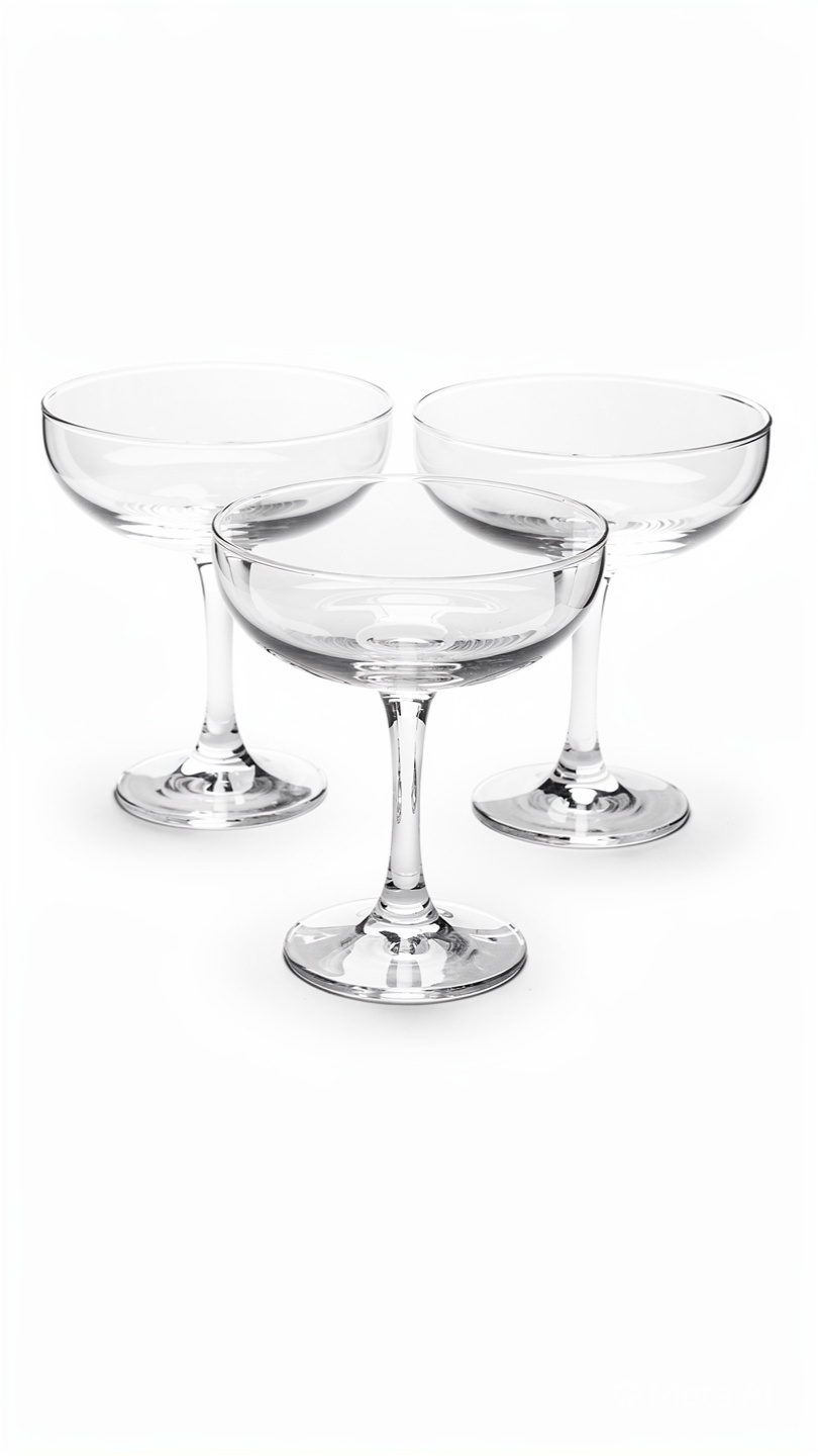 Vintage Coupe Cocktail Glasses